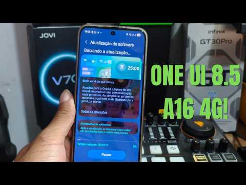 ONE UI 8.5 ZTO BRASIL! CHEGOU NO GALAXY A16 4G (O que ta achando da atualização?)