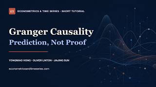 Granger Causality Explained: Prediction Is Not Causation