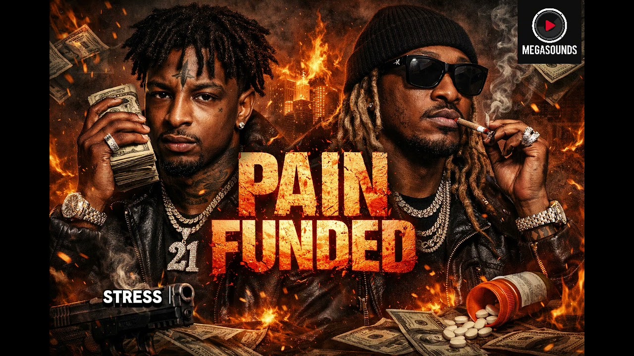 21 Savage ft Future- PAIN FUNDED (official music lyrics video 2026)