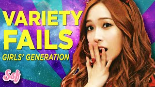 7 EPIC FAILS Girls' Generation (SNSD) Variety Shows Facts l Soshified