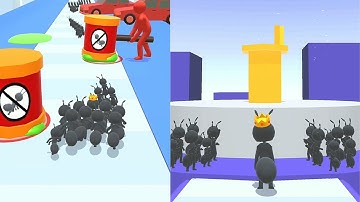 Tiny Run 3D - BIGGEST Ant In the World Gameplay Android ,iOS