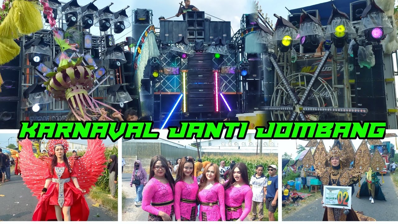 Karnaval janti jombang hujan lebat 19 oktober 2025