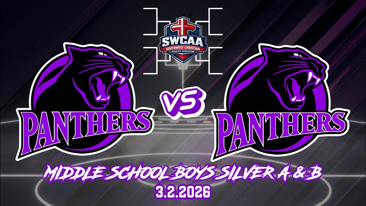 🏀Middle School Boys Silver A Vs B - SWCAA Tournament🏀