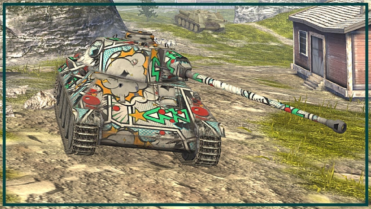 WoT Blitz / VK 30.01 D / 4 frags / 3.1k dmg *SR