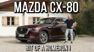 Mazda CX-80 Review -  Scores so many points!
