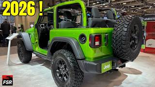 The 2026 Jeep Wrangler Willys Is Built For Serious Off Roading