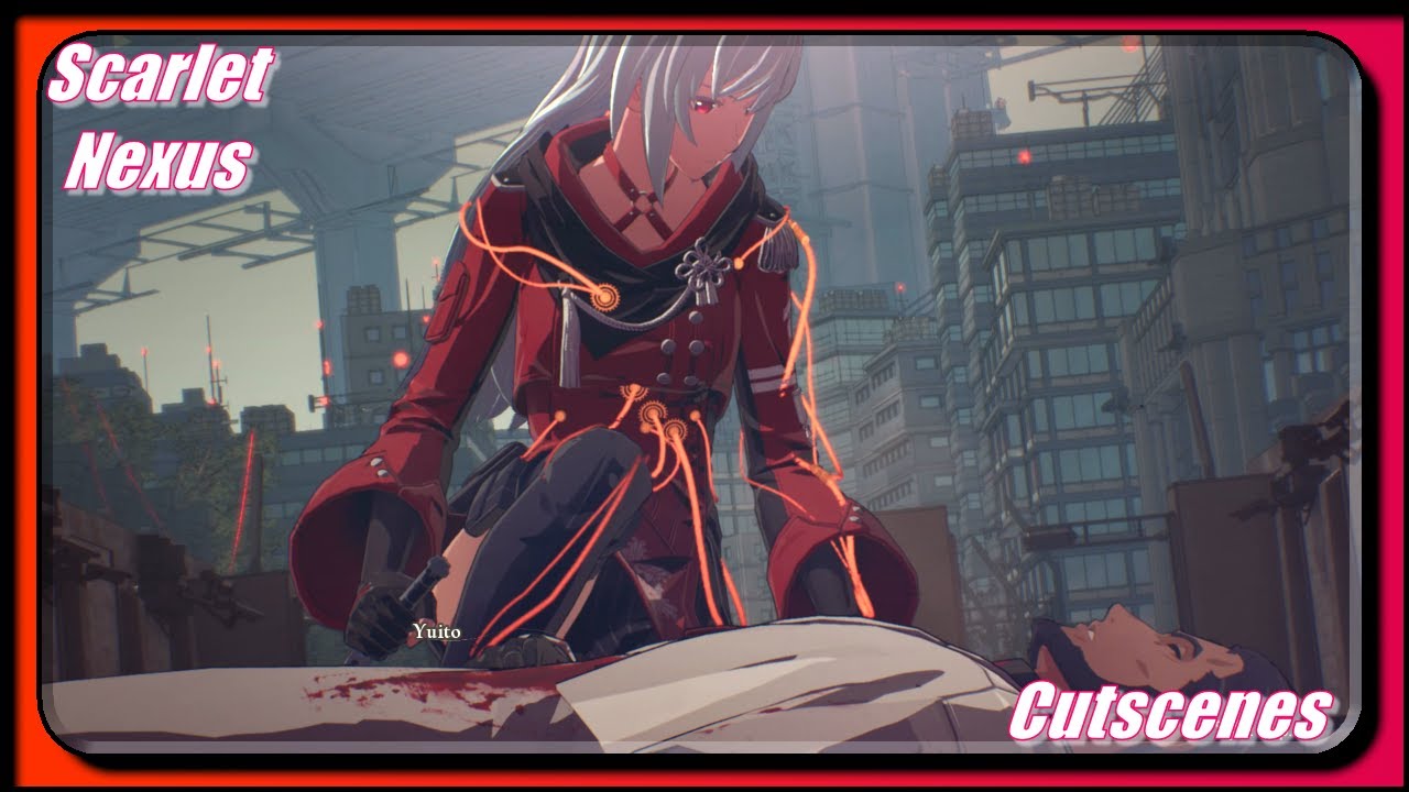 Chairman Sumeragi's Death | Karen declares his rebellion against New Himuka | Scarlet Nexus PS4