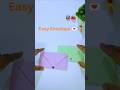 How to Make An Envelope Step by Step || Easy Paper Envelope ✉️ #diy #AwesomeDIYArtGallery #ytshorts
