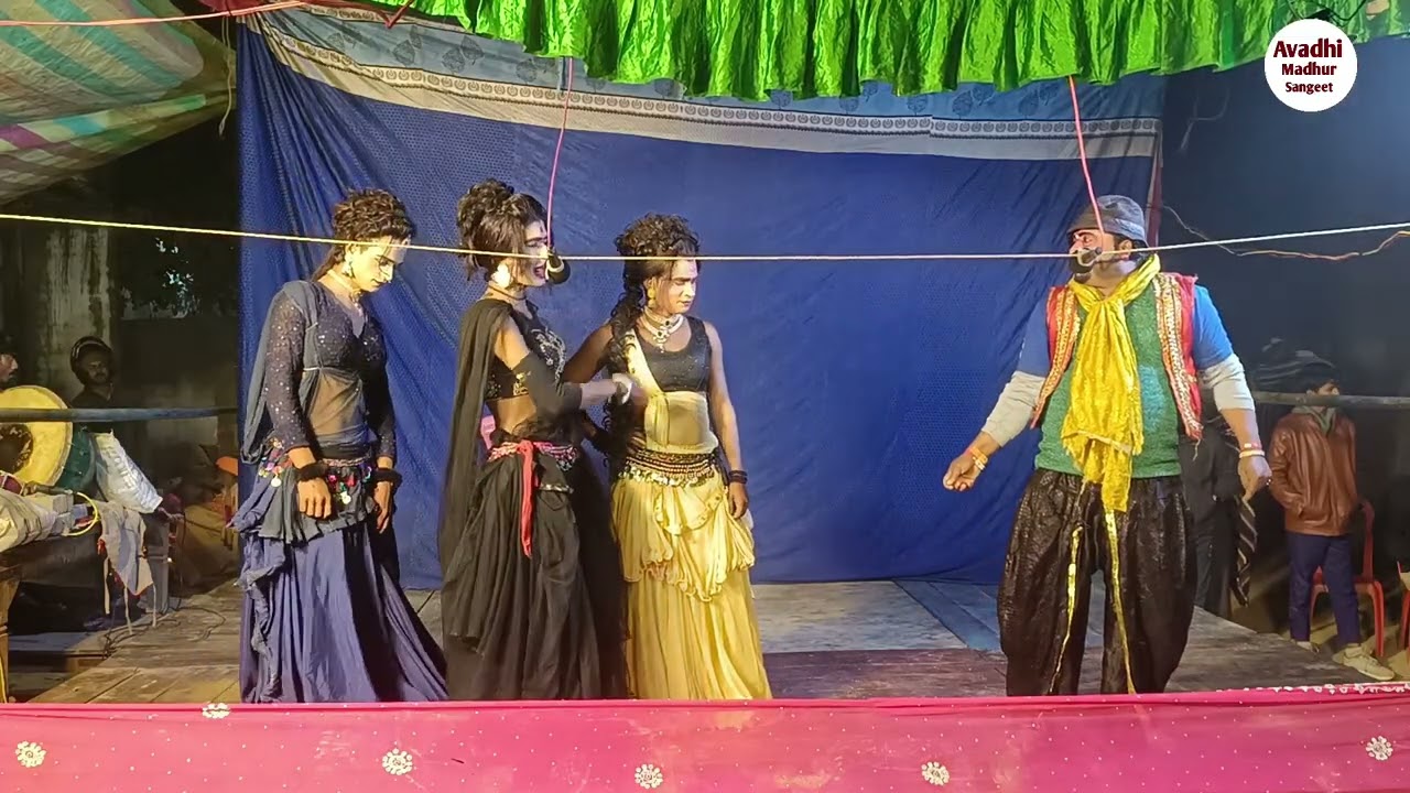 वीरेंद्र,अमित डांसर और राज दीवाना कॉमेडियन का कॉमेडी और चित्रहार डांस #nautankti #nach 8948997015