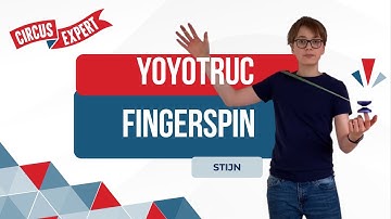 YoYotruc: Fingerspin | Circus-expert.nl | Stijn Stork