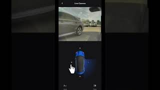 New Tesla Mobile App Security Feature | Live View Sentry Cam Footage Remotely | #Shorts