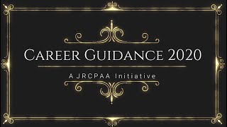 JRCPAA Online Career Guidance (Recorded)