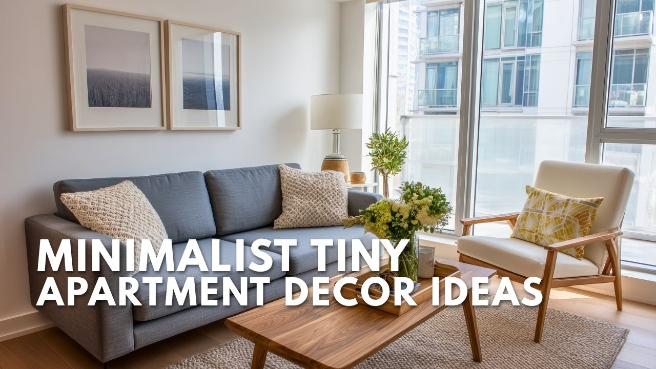 Minimalist Tiny Apartment Decor Ideas for a Clean, Calm Home