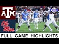 #15 Ole Miss vs #11 Texas A&M | College Football Week 11 | 2021 College Football Highlights