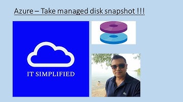 Azure - How to take snapshot of Managed Disk ?