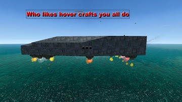 From The Depths Hovercraft guide