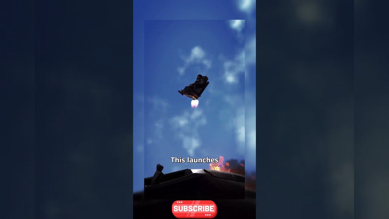 How the ejection seat works.