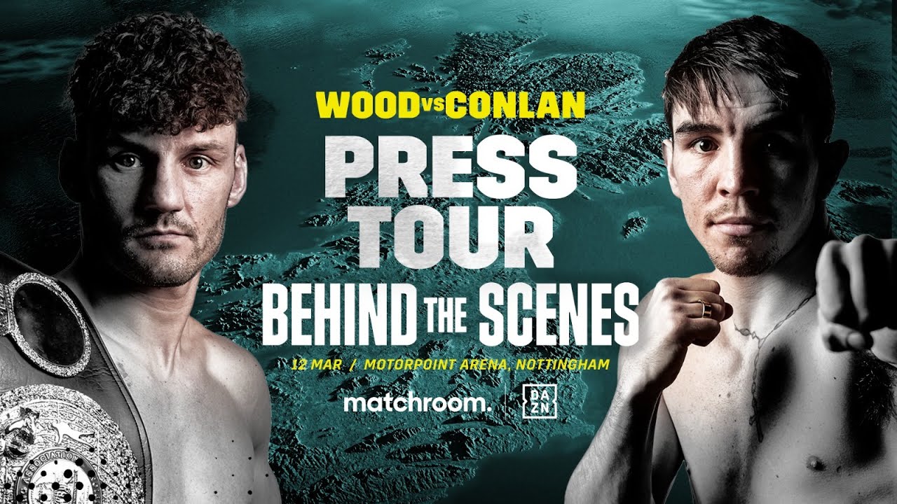 Leigh Wood vs Michael Conlan Nottingham and Belfast Press Tour (Behind The Scenes)