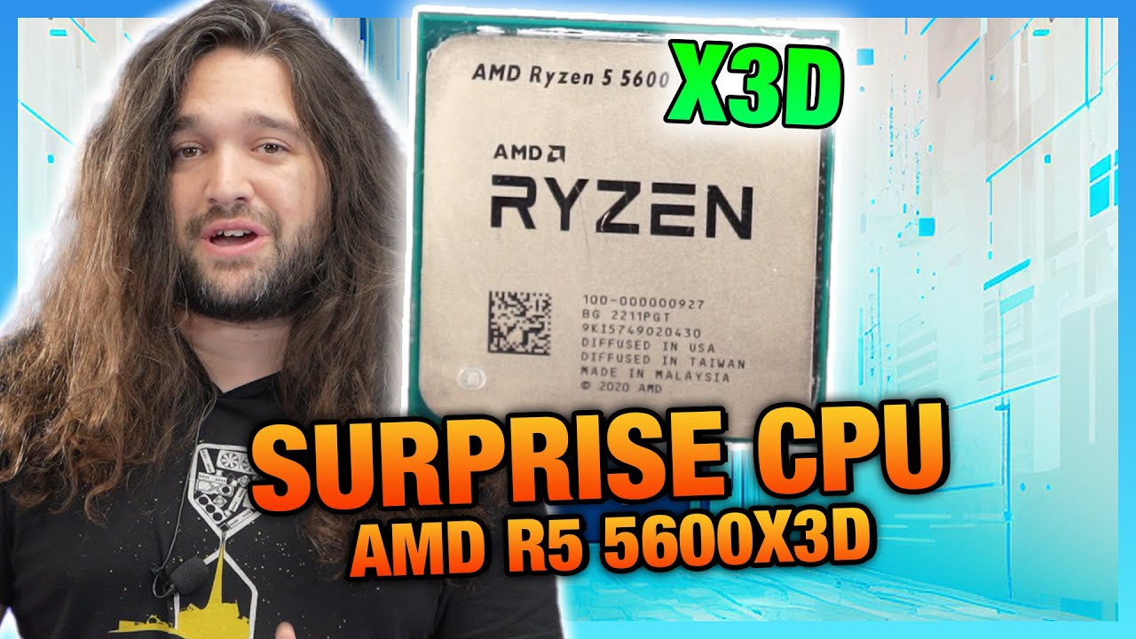 AMD Announces 230 Ryzen 5 5600X3D CPU - AM4's Last Stand