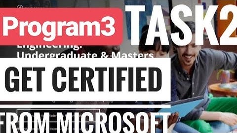Microsoft Virtual Internship | Program 3 - Task 2 | Explore Microsoft commitments | Solutions