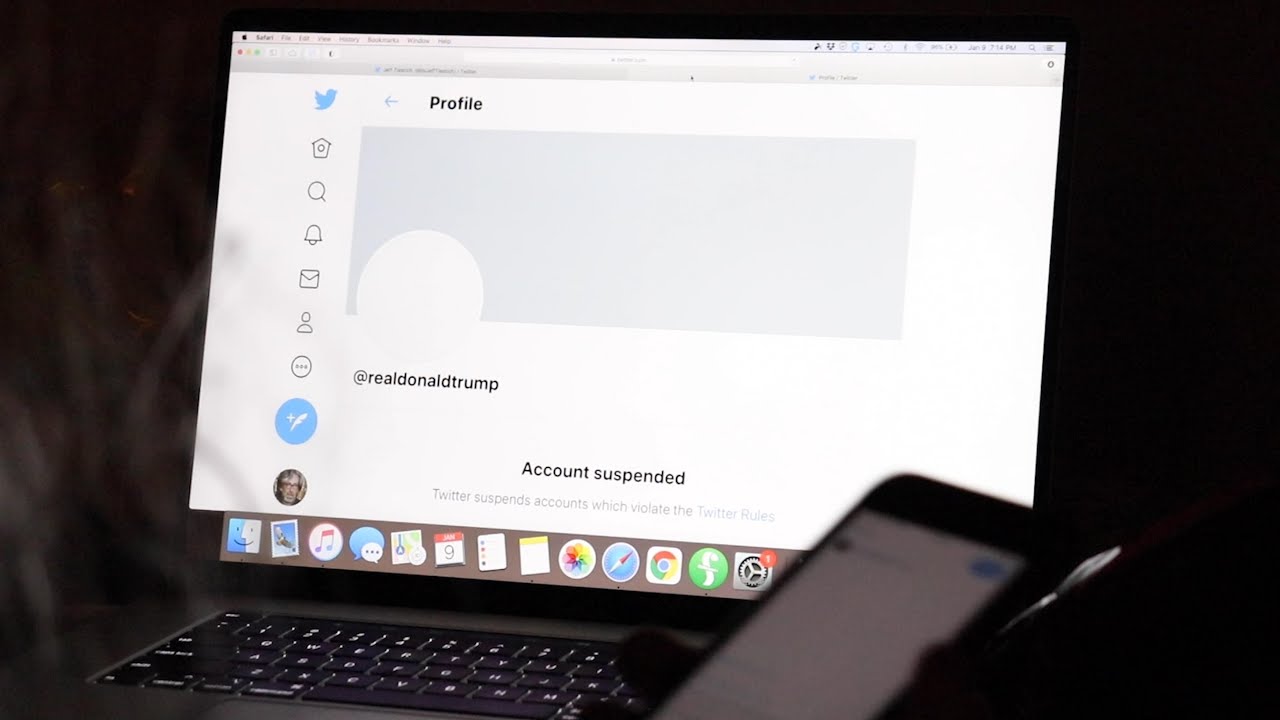 Jeff Tiedrich since Twitter banned Trump