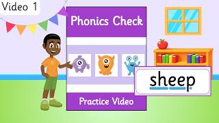 Phonics Check/Word Reading Practice (Video 1)
