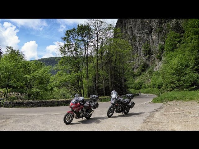 Road trip moto : Alsace 3 - Forêt Noire/Allemagne (17 mai 2015) - YouTube