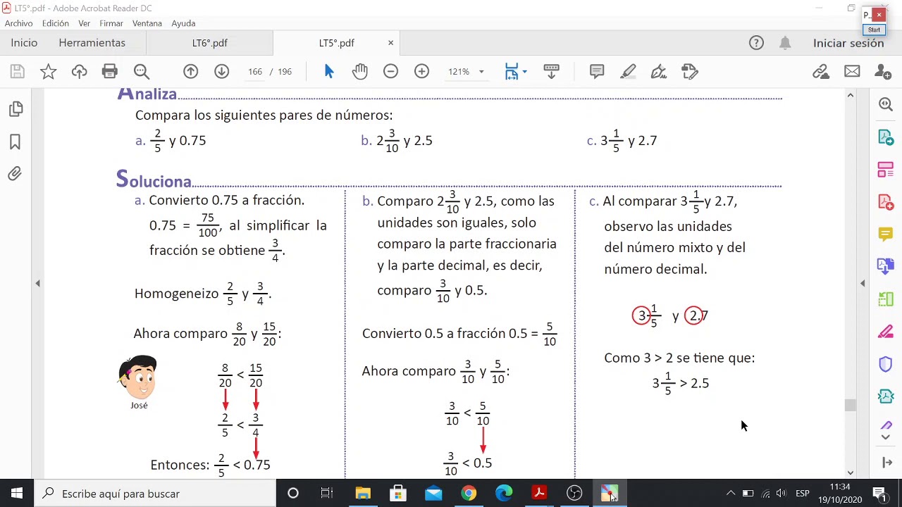 ESMATE QUINTO GRADO CLASE 4.6 YouTube