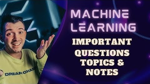 Machine learning 3-2  // syllabus // important topics// important questions// Notes//JNTUH
