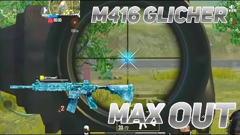 M416 GLACIER MAX OUT GAMEPLAR • Pubg lite m416 glacier gameplay