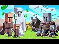 VILLAGER Family VS PILLAGER Family In Minecraft!