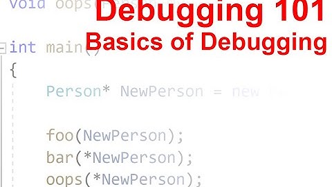 Debugging 101