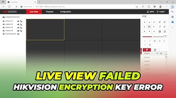 How To Fix Hikvision DVR Live View Issue in Web Browser