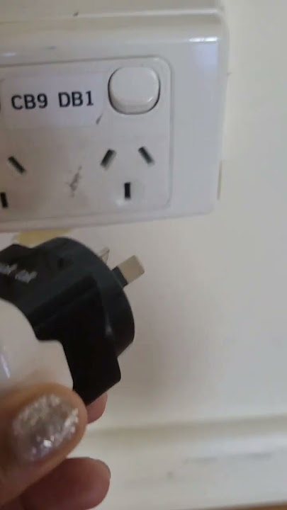 Australian electrical outlet  fascination ASMR video