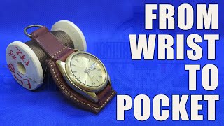 [Leather Craft] Pocket Watch