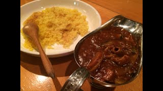 ハヤシライスの仕込みですじゃぁ！まんだ長編だけんど、美味しくできましたよぉ！＼(^o^)／