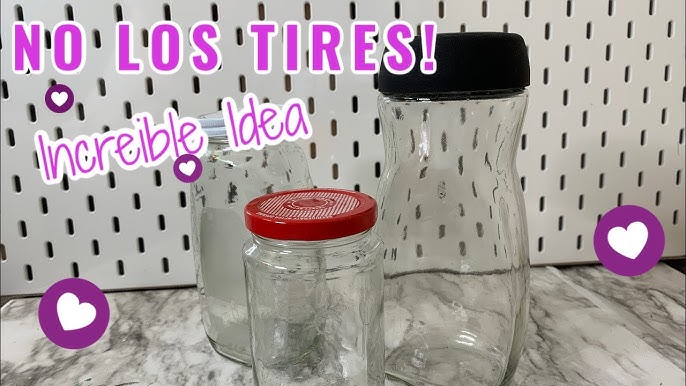 8 ideas para reciclar tus frascos de vidrio! - AR Cocinas