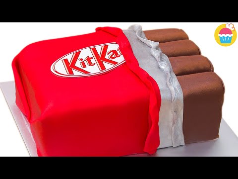 Kitkat Illusion Cake | คิทแคทเค้ก | วิธีทำเค้กคิทแคท | ฟินปาก | Nyam Nyam Thai