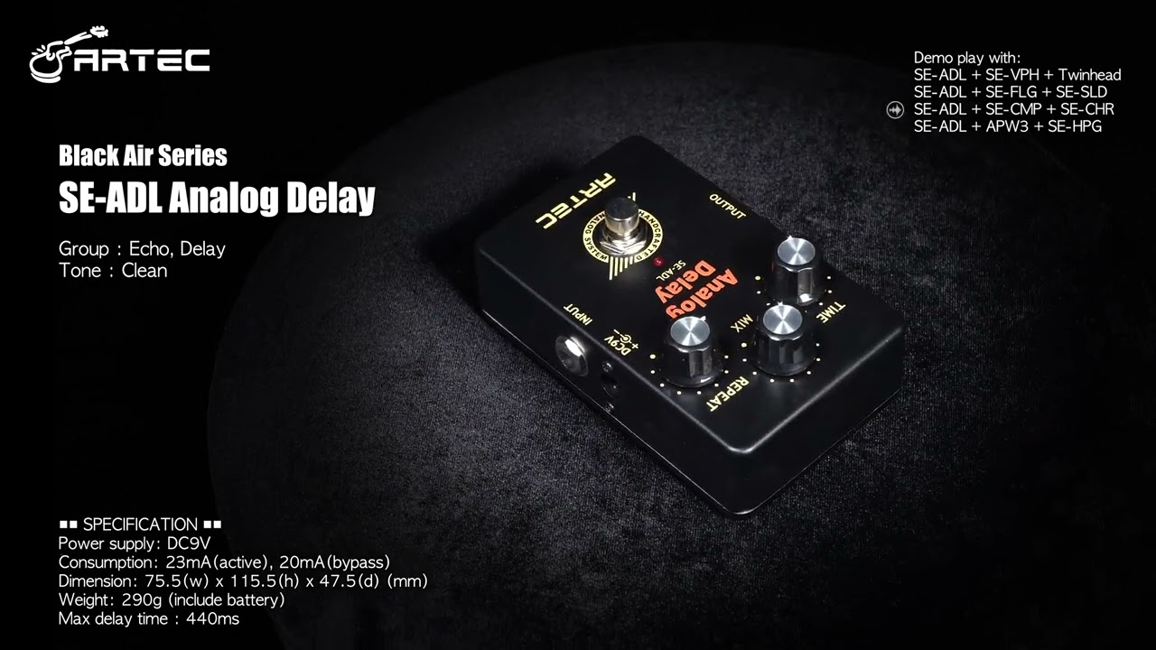 SE-ADL] Analog Delay (with Demo Plays) - YouTube