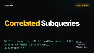SQL Correlated Subqueries Row by Row: Outer References, Scoping Bugs and Join Rewrites