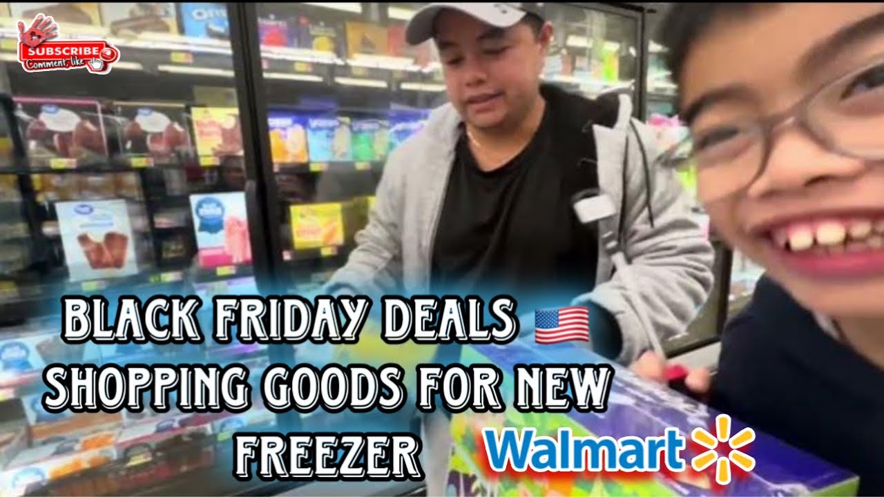 BLACK FRIDAY DEALS BUMILI NG MGA PANLAGAY SA FREEZER WALMART
