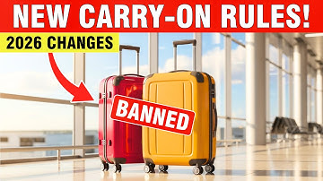 NEW Carry-On Rules for 2026 (Don