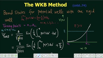 Lecture 24 | Quantization Condition for a Potential with One Rigid Wall