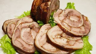 Как разделать РУЛЬКУ. НОВОГОДНИЙ МЯСНОЙ РУЛЕТ, цыганка готовит. Как разделать РУЛЬКУ. НОВОГОДНИЙ МЯСНОЙ РУЛЕТ, цыганка готовит.