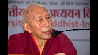 Special Lecture of Chancellor Ven. Prof. Samdhong Lobsang Rinpoche
