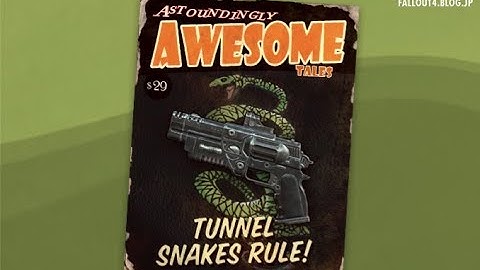 fallout4 Creation Club :Tunnel Snakes Rule!