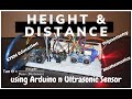 Arduino based trigonometric (mathematics) working model to learn height &amp; distance concepts.