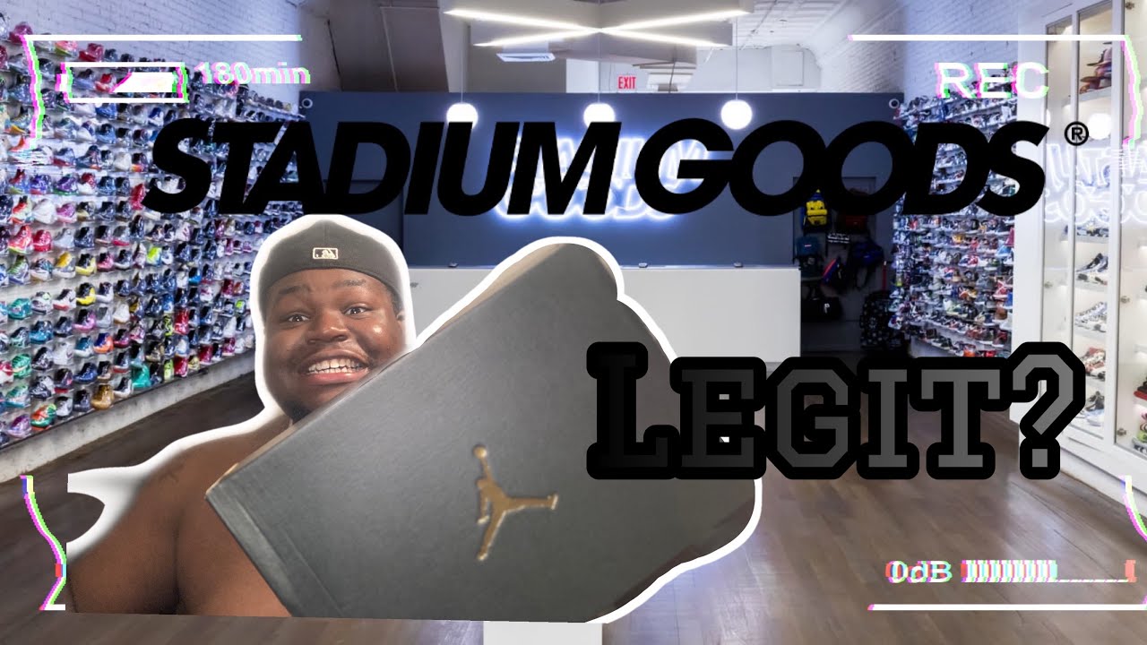 Sneaker unboxing is stadium goods a legit company? YouTube