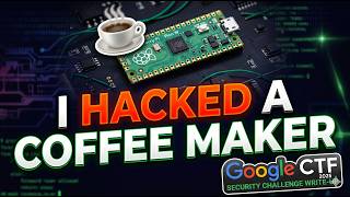 I Hacked a Coffee Maker to Get the Flag ☕ | Google CTF (BEGINNER'S QUEST) 2025 | USB-PICO