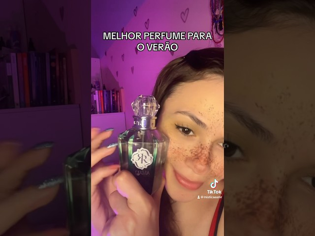 O melhor perfume para o verão ☀️ #asmr #asmrshorts #asmrsounds #perfume #unboxing